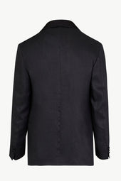 Bernardo Smoking Blazer In Linen