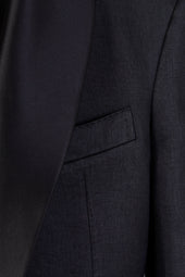 Bernardo Smoking Blazer In Linen