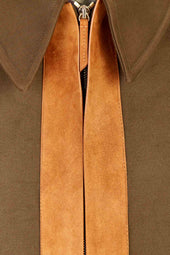 Carlo Jacket In Cotton Twill Suede