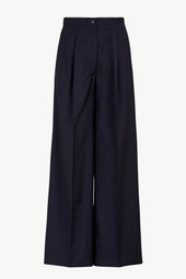 Elsa Trousers in Wool Windowpane