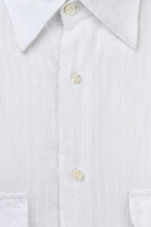Ennio Shirt In Linen Stripes