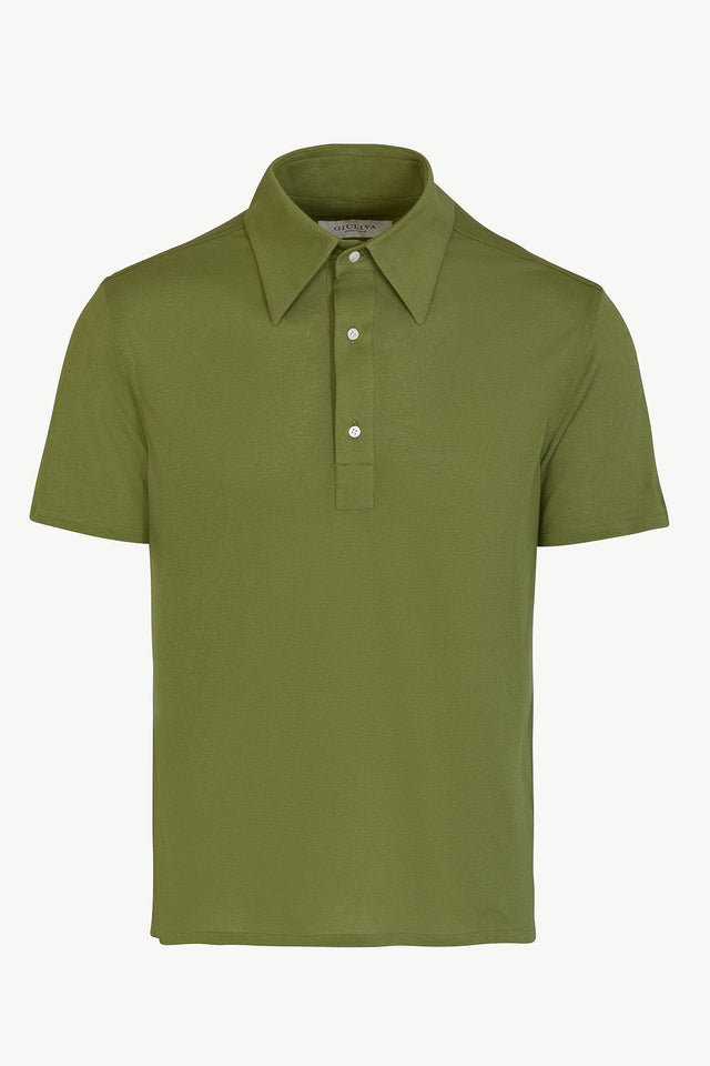Enzo Polo in Cotton Jersey