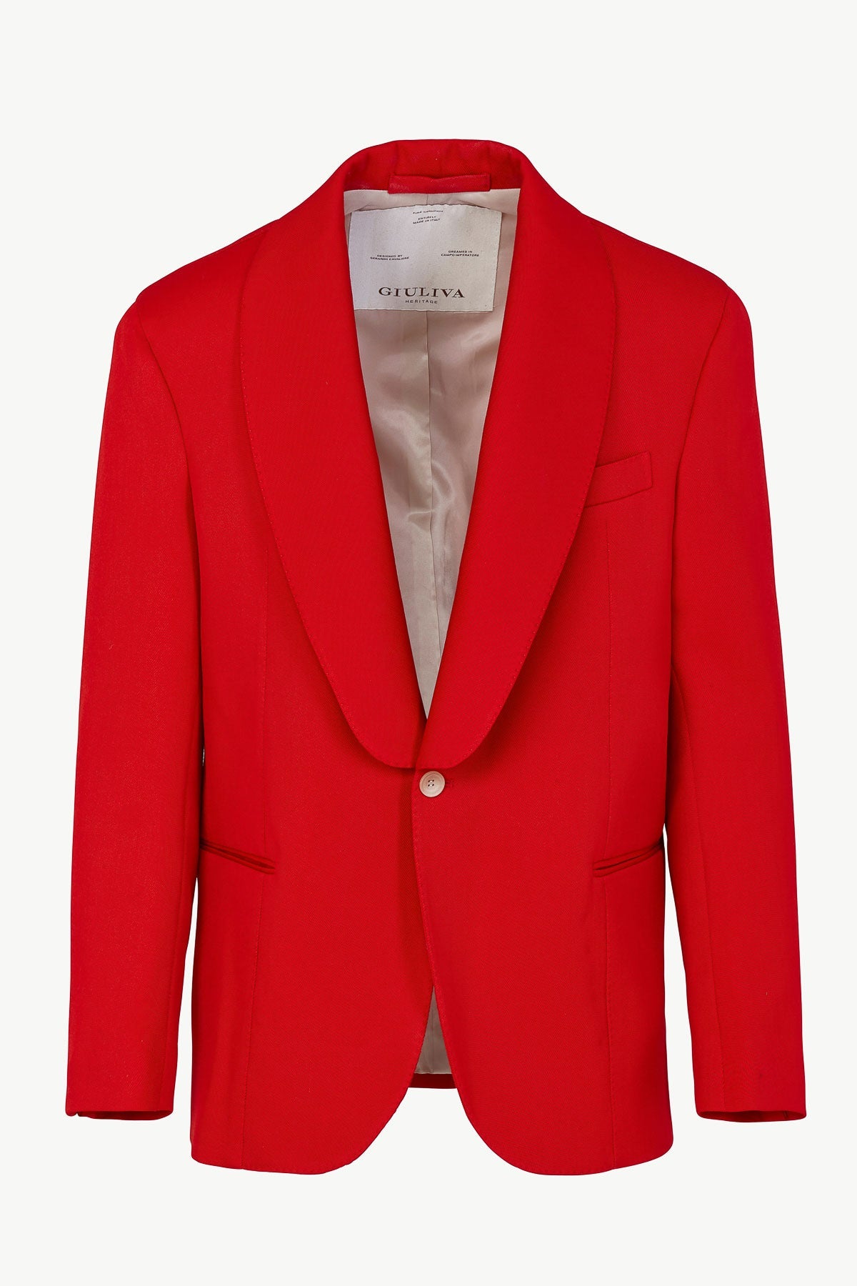 Gaspare Blazer In Wool Drill