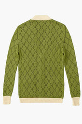 James Cardigan In Cotton Knit