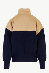 Laga Sweater In Wool Knit And Cotton