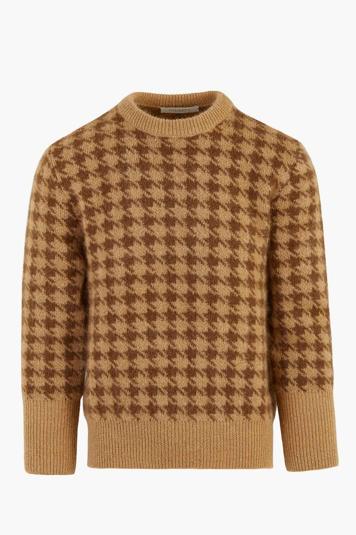 Luciano Unisex Sweater In Mohair Blend