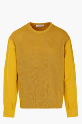 Lucio Unisex Sweater in Knit and Fabric