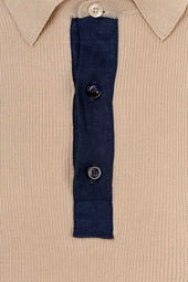 Luke Polo In Cotton And Linen