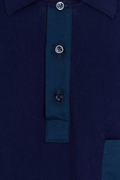 Luke Polo In Knit And Cotton