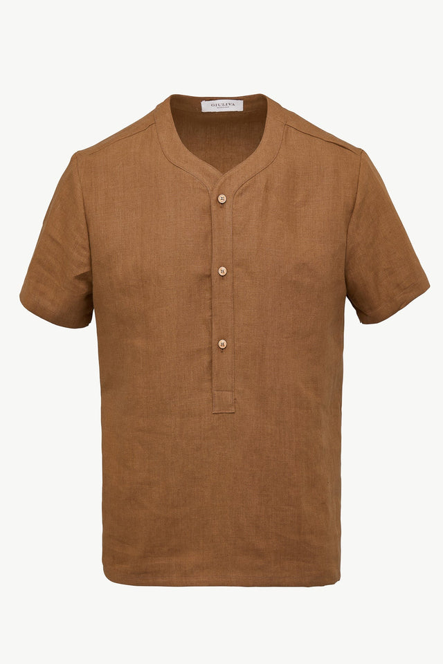 Manlio T-shirt in Linen