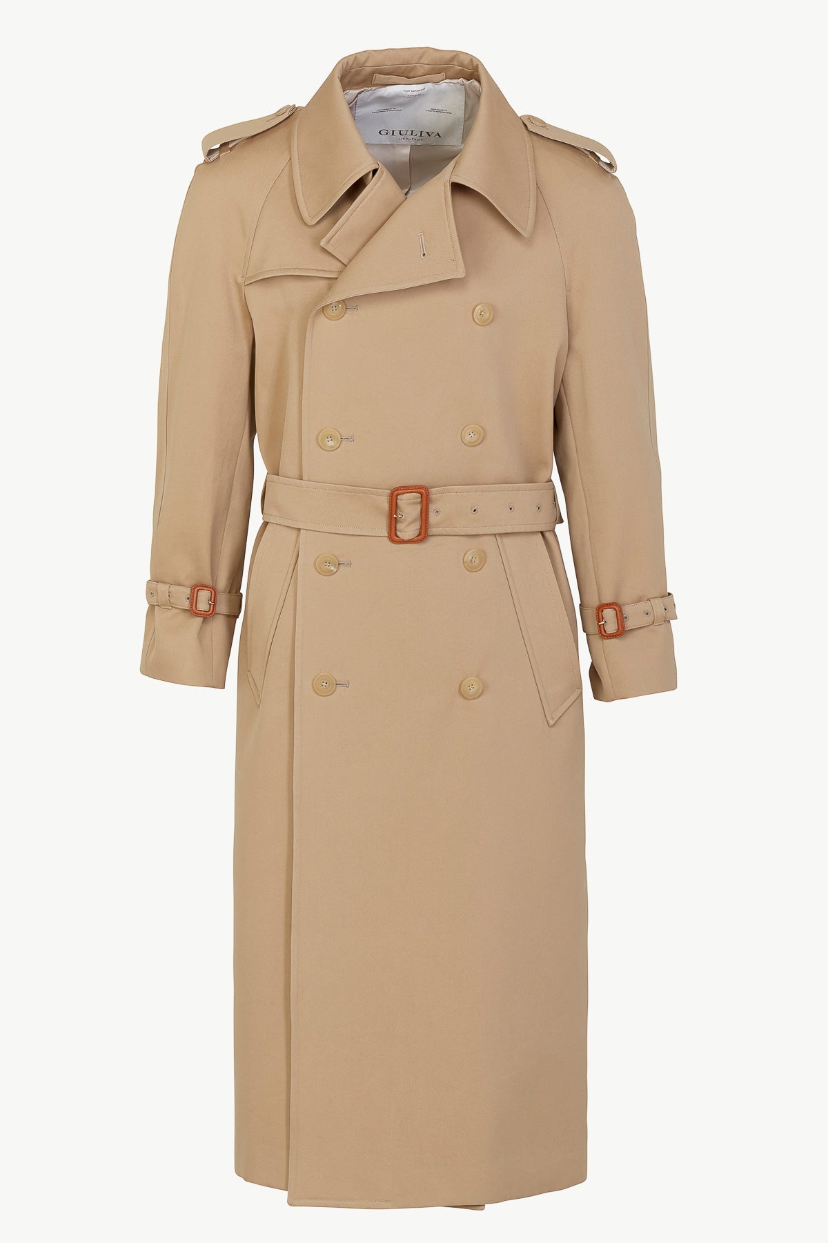 Oscar Trench Coat In Rainproof Cotton