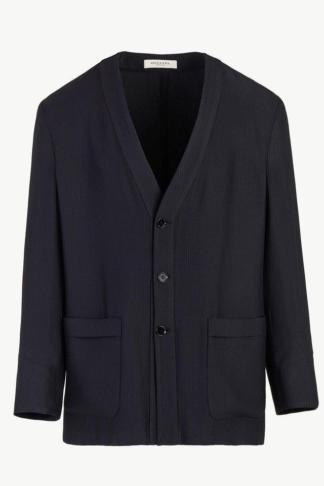 Pablo Blazer in Textured Silk Blend