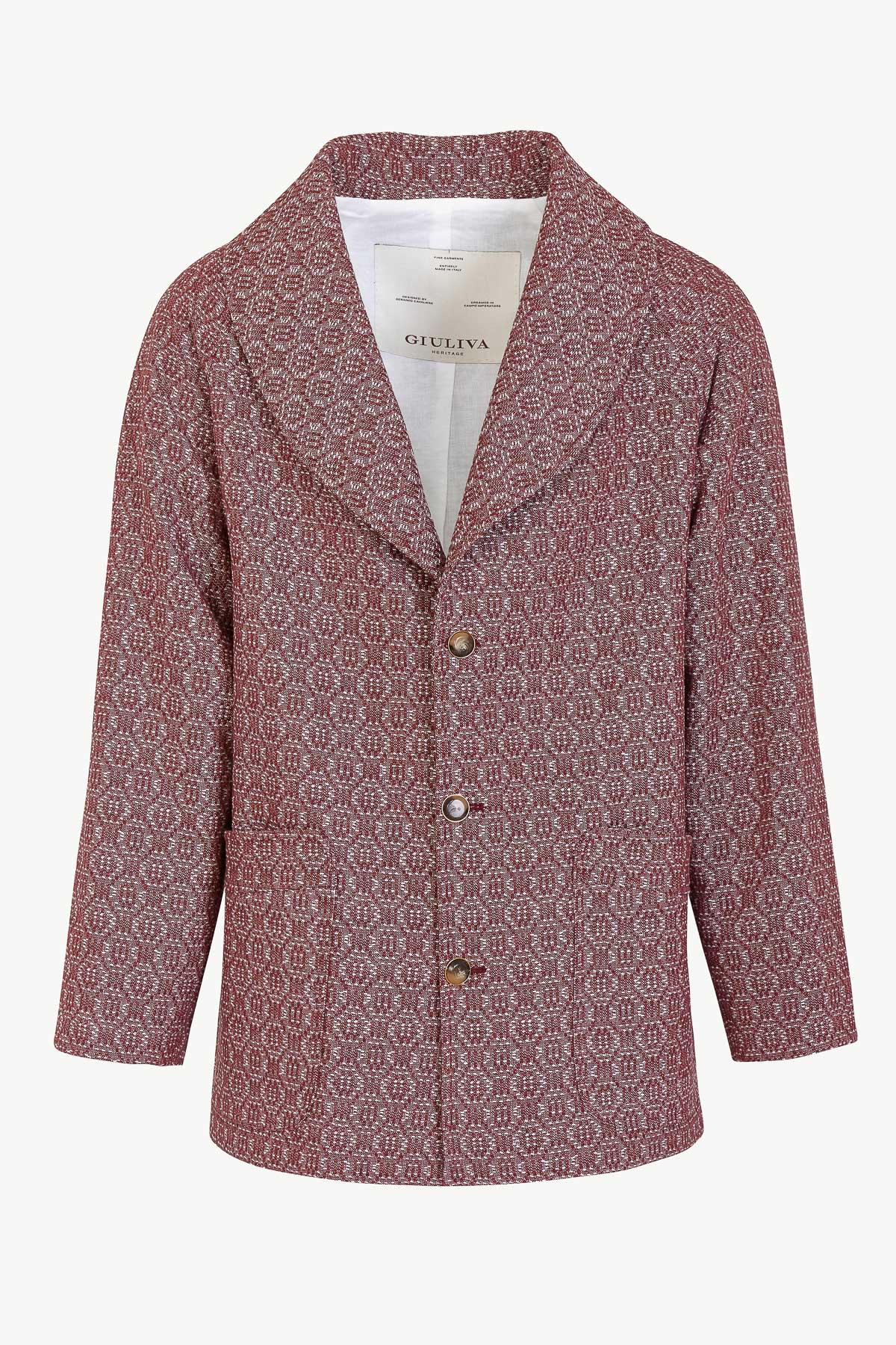 Raimondo Coat In Wool And Cashmere Blend