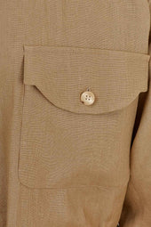 Robin Unisex Jacket In Linen