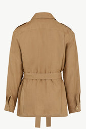 Robin Unisex Jacket In Linen