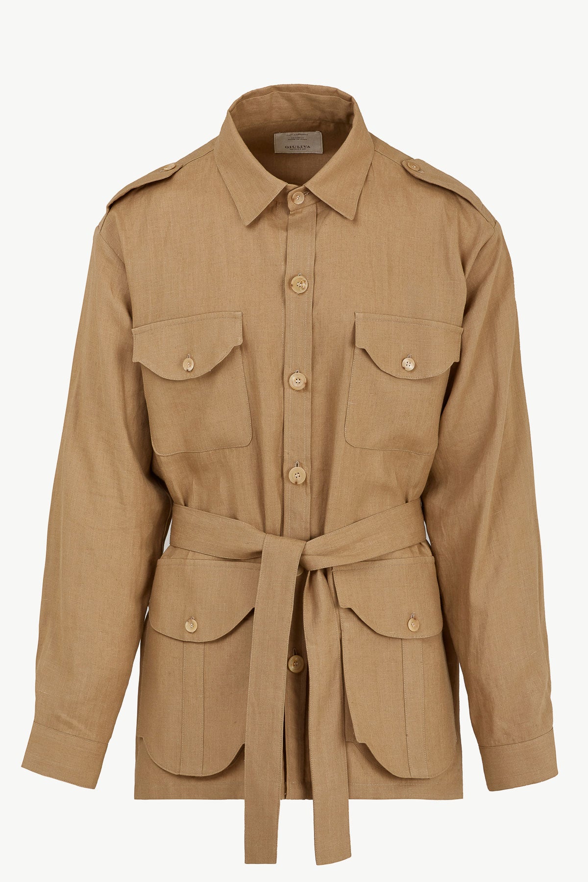 Robin Unisex Jacket In Linen