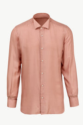 Smoking Shirt in Silk Blend