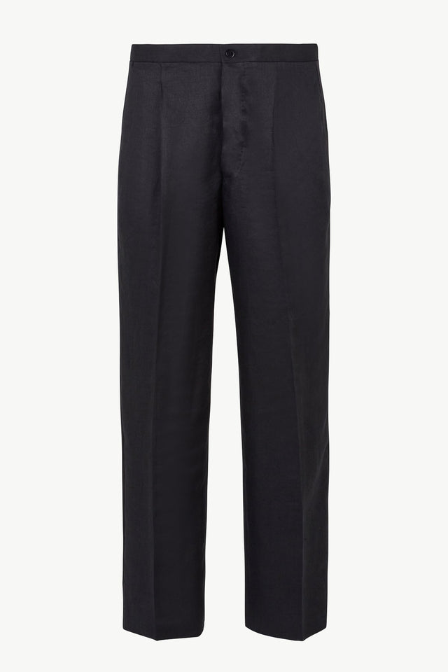 Smoking Trousers in Linen