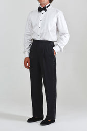 Smoking Trousers In Wool Barathea