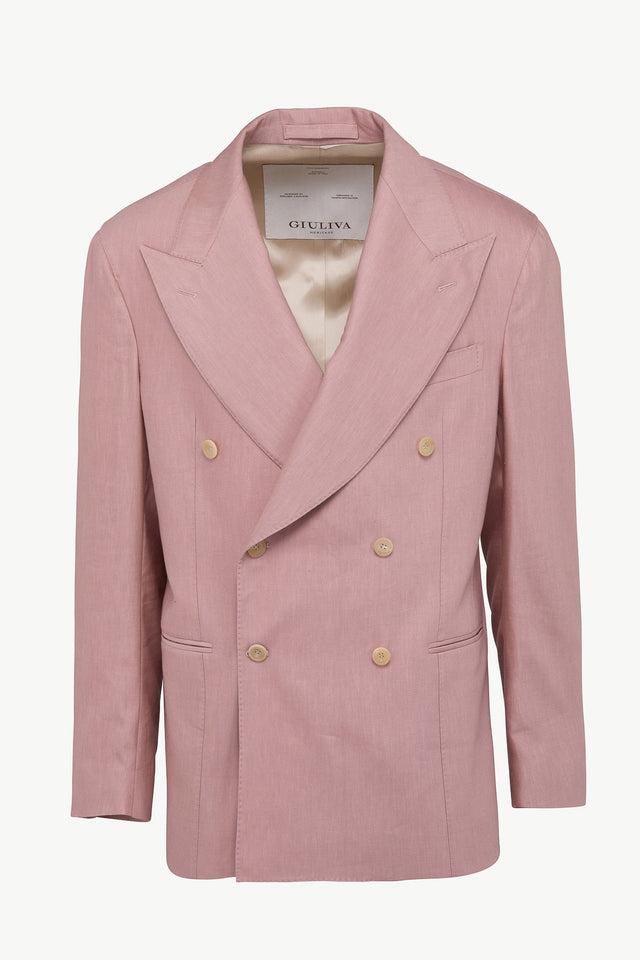 Stefano Blazer in Linen Wool Blend