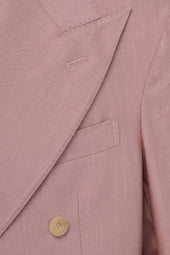 Stefano Blazer In Linen Wool Blend