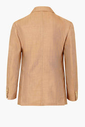Stefano Blazer In Linen And Alpaca