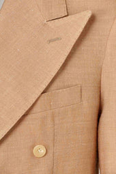 Stefano Blazer In Linen And Alpaca