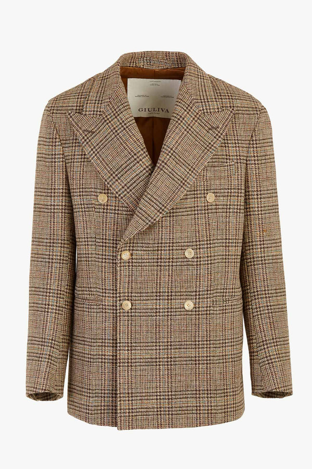 Stefano Blazer in Wool Check