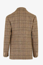 Stefano Blazer In Wool Check