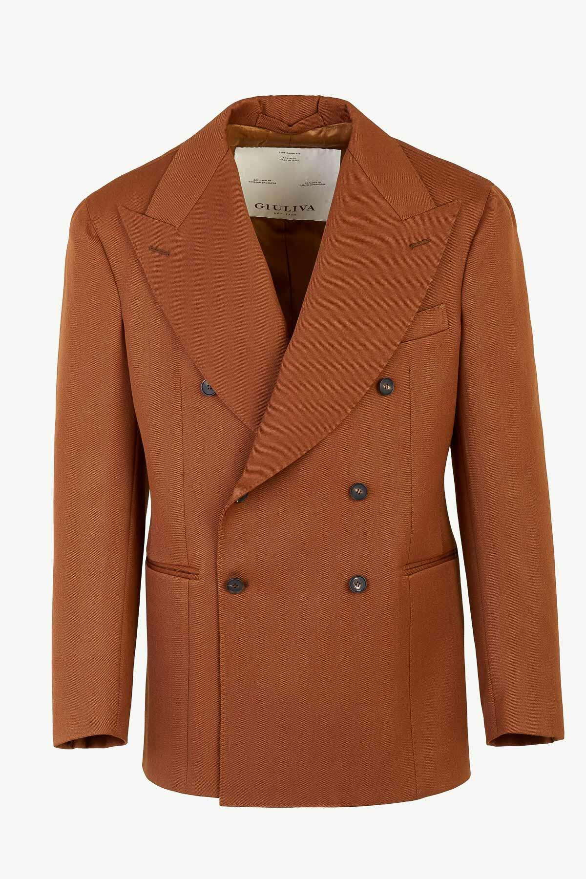 Stefano Blazer In Wool Drill