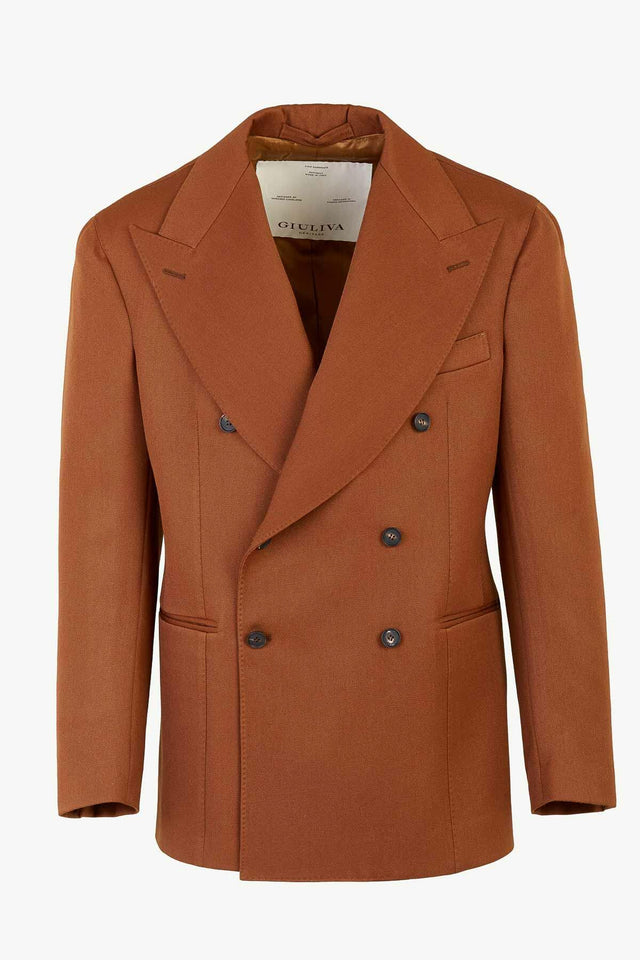 Stefano Blazer in Wool Drill