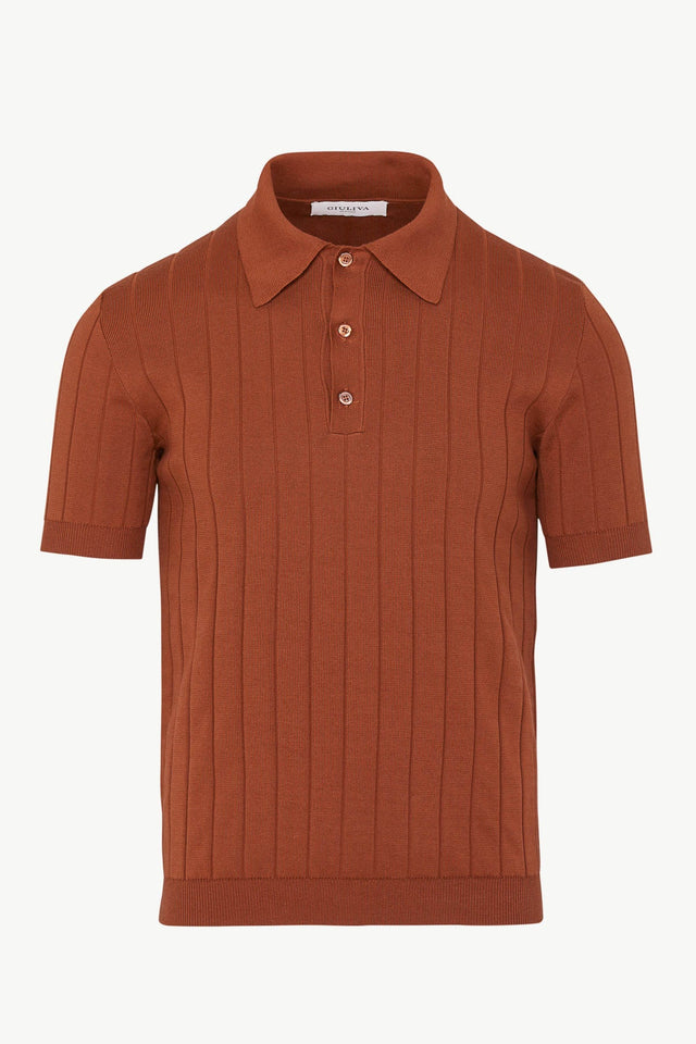 Tazio Polo in Cotton Knit
