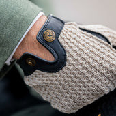 Men S The Suited Racer Touchscreen Crochet Back Leather Driving Gloves