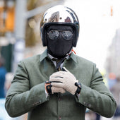 Men S The Suited Racer Touchscreen Crochet Back Leather Driving Gloves