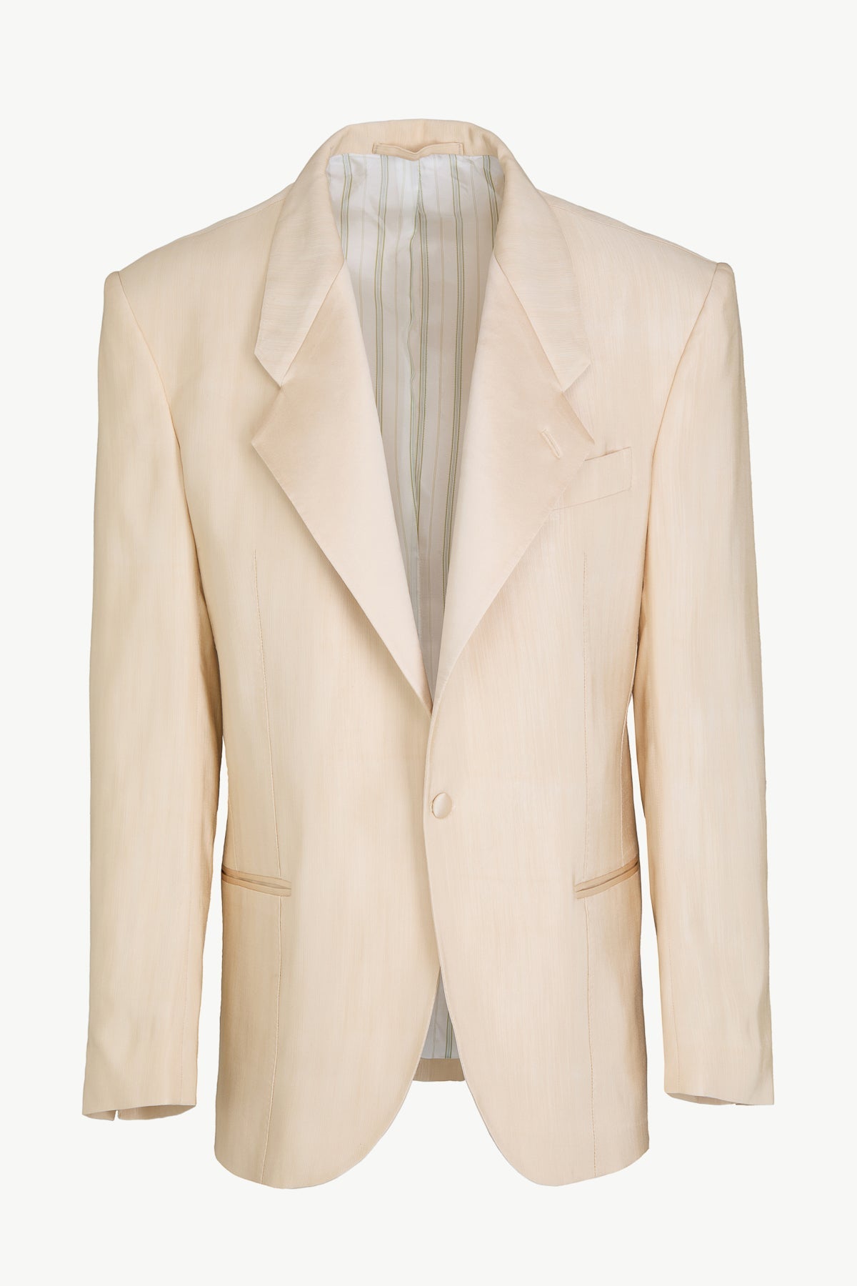 Alfio Smoking Blazer In Viscose Faille And Silk
