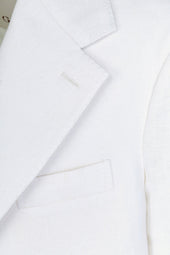 Alfonso Blazer In Linen Canvas