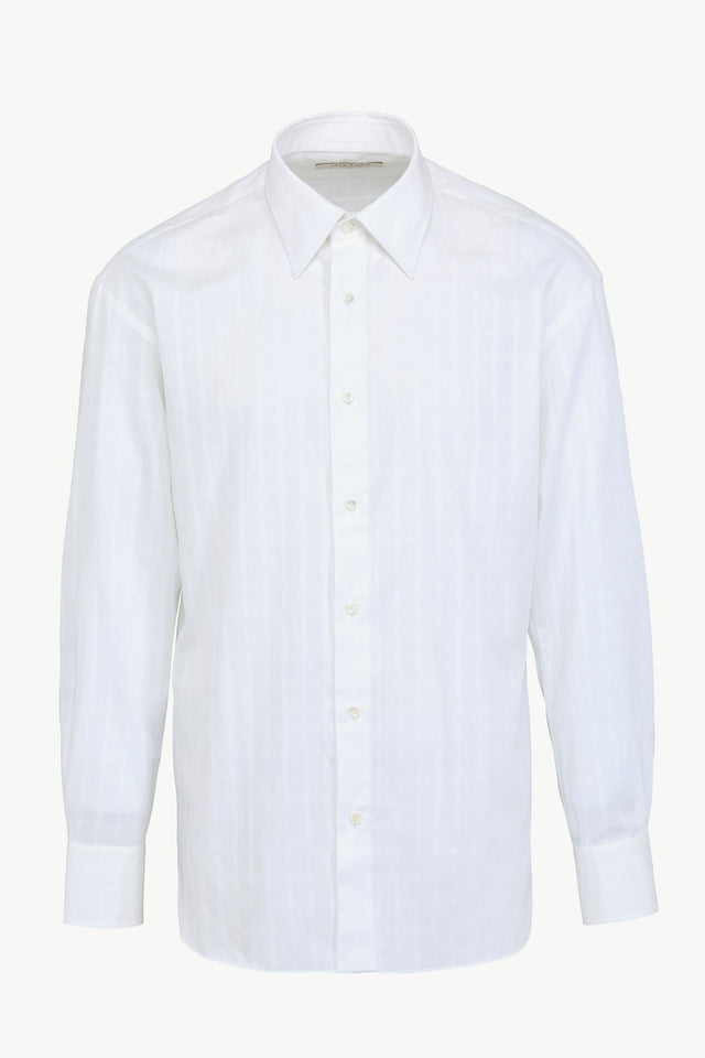 Andreas Shirt in Cotton Check