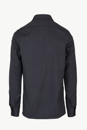 Antonio Shirt In Wool Pinstripe
