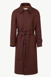 Arturo Coat in Wool Herringbone