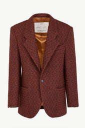 Aston Blazer in Wool Herringbone