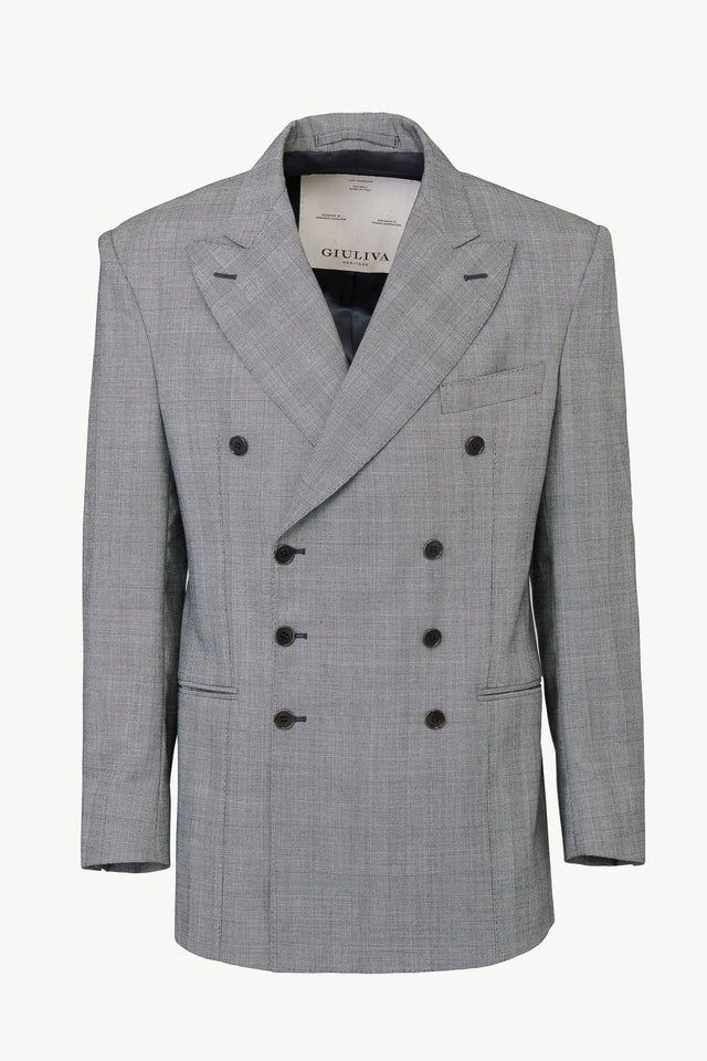 Charles Blazer in Wool Glen Check