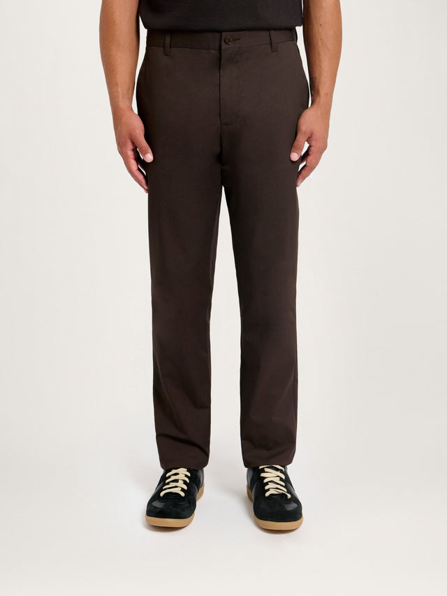 The Essential Chino || Espresso | Stretch Cotton