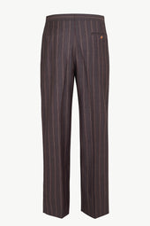 The Felice Trousers In Wool Herringbone