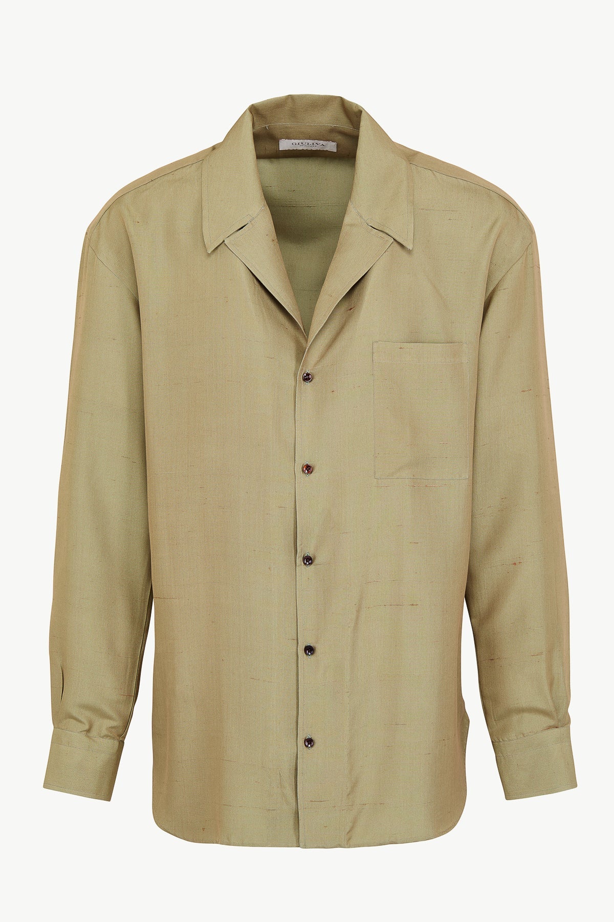 Giovanni Shirt In Silk Shantung