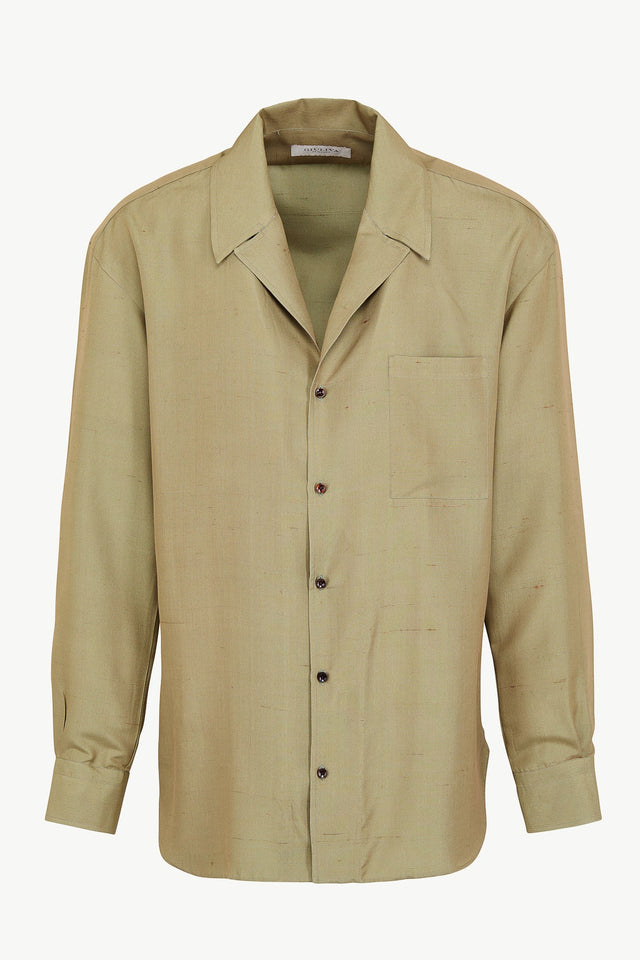 Giovanni Shirt in Silk Shantung