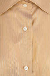 Husband Shirt In Silk Stripes