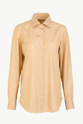 Husband Shirt in Silk Stripes