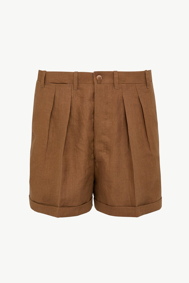 James Shorts in Linen