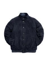 The Ps Reversible Suede Bomber
