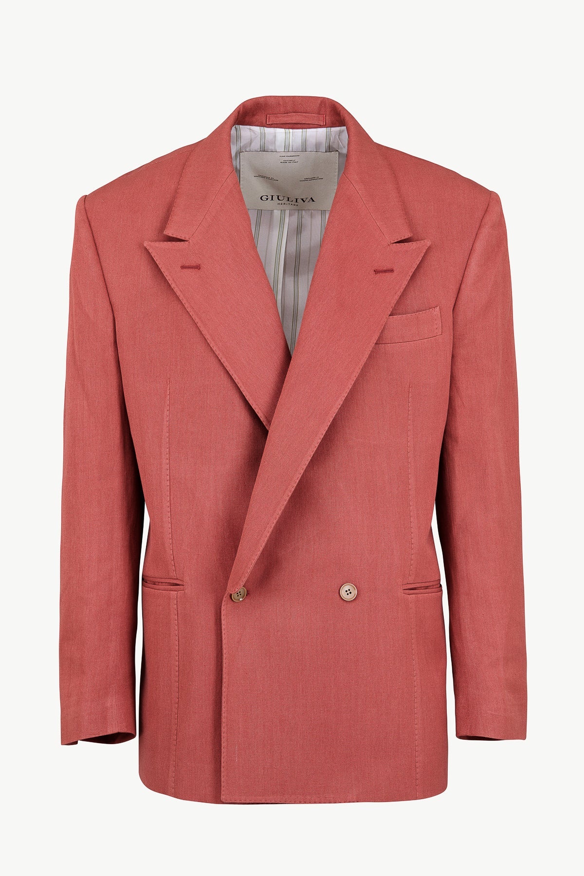Pigi Blazer In Silk And Linen Blend